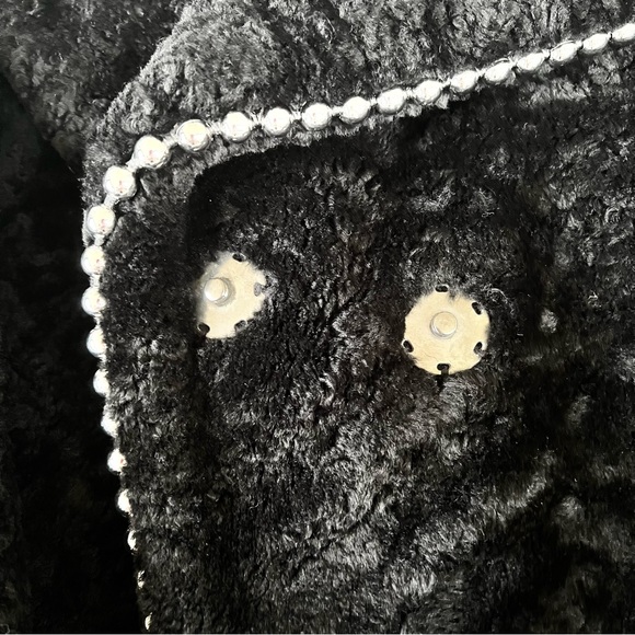 ✨HP✨NWOT Alexander Wang Embellished Shearling Coat - Picture 9 of 10